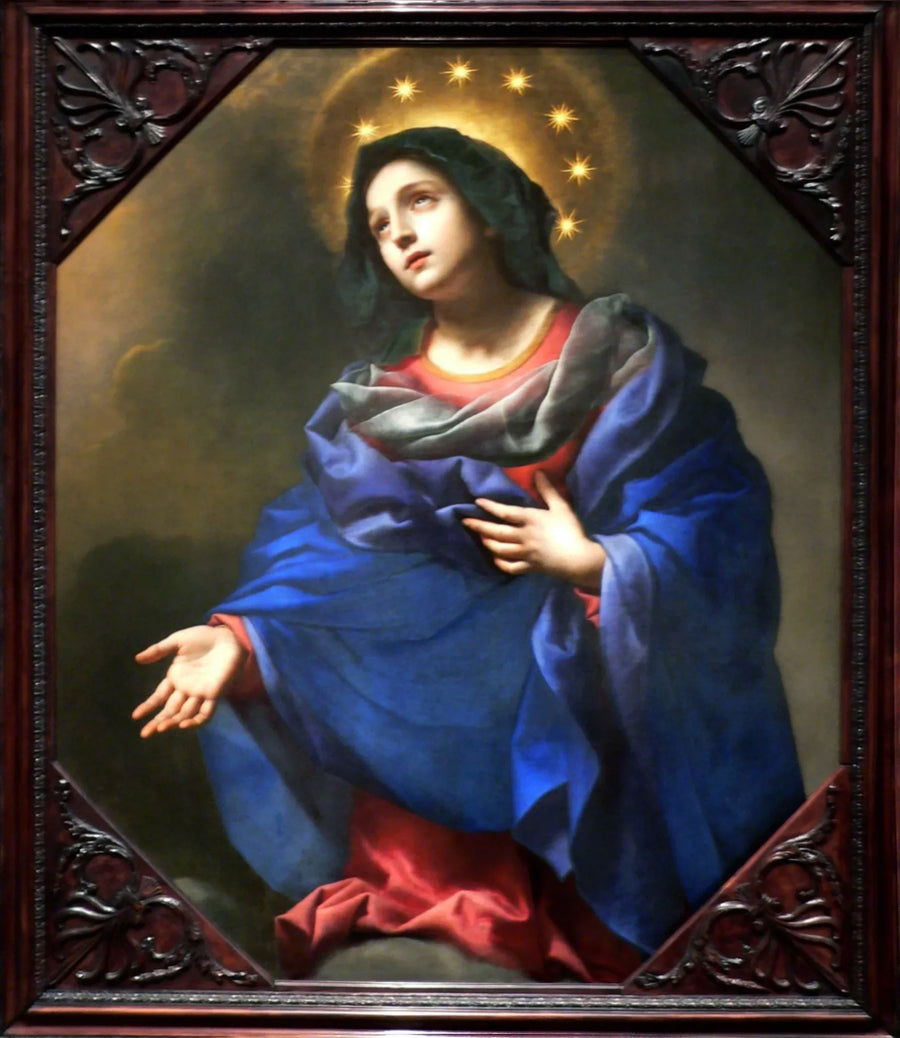 Madone en gloire - Carlo Dolci