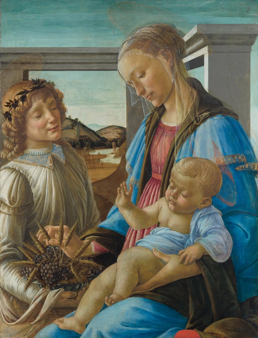 La Madone de l’Eucharistie, 1470-1474 – Sandro Botticelli