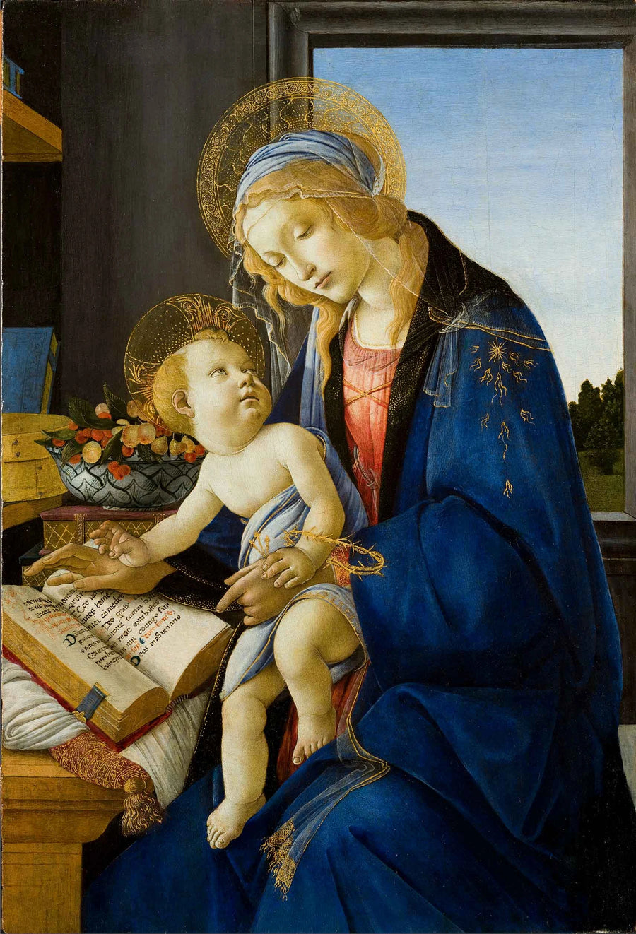 La Madone du Livre, 1480-1481 – Sandro Botticelli