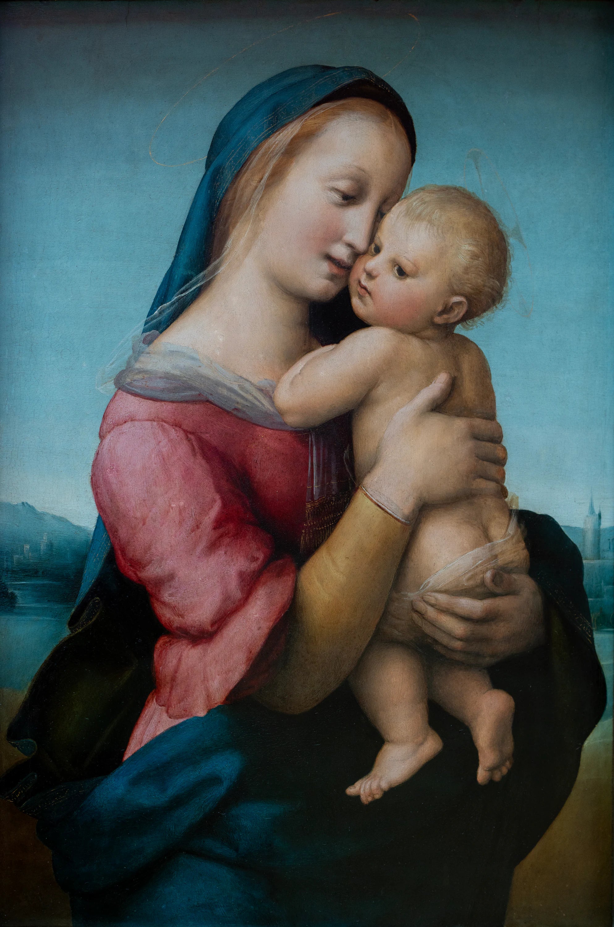La Vergine Tempi - Raphaël Sanzio, dipinto