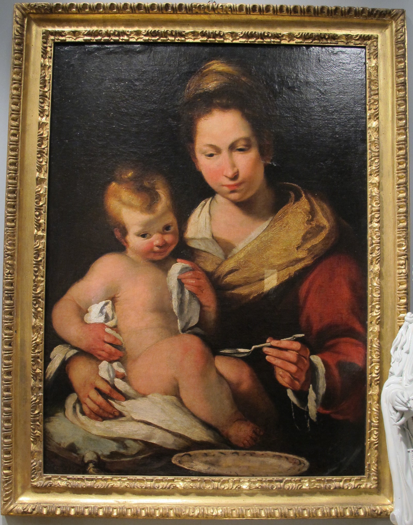 Madonna della pappa - Bernardo Strozzi