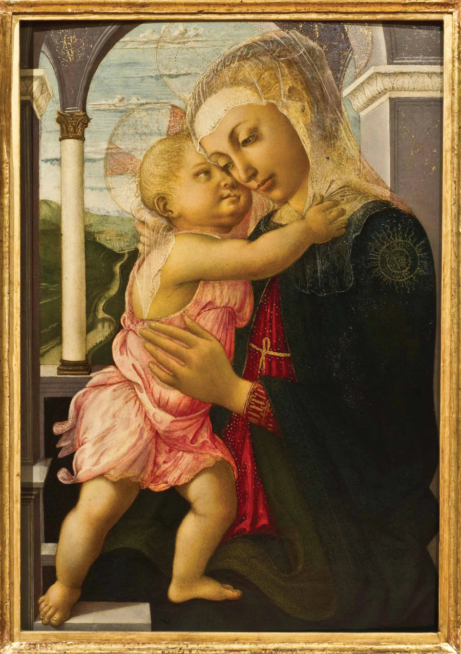 La Madone de la loggia, vers 1466-1467 – Sandro Botticelli
