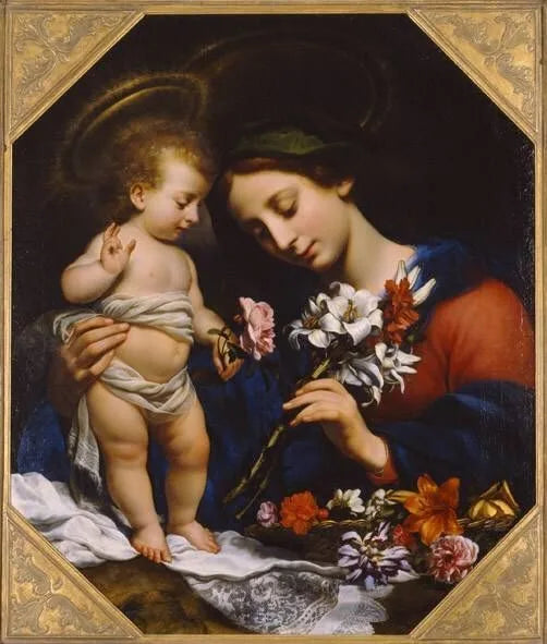 Madonna mit der Lilie - Carlo Dolci