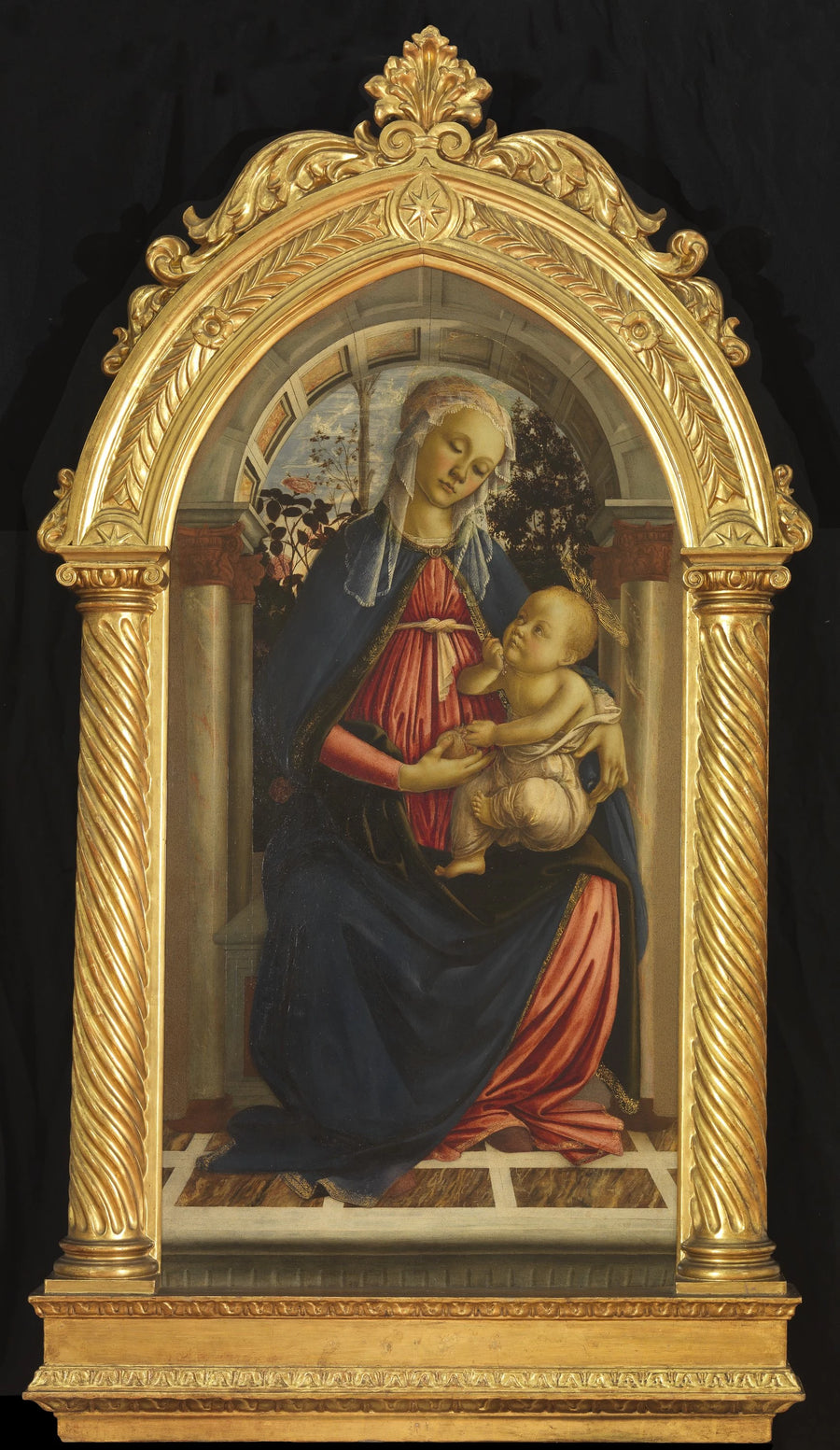 La Madone à la roseraie, vers 1470 – Sandro Botticelli