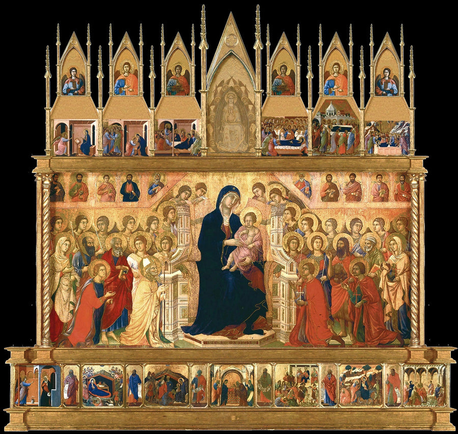 Le Chemin du Calvaire, Maestà - Duccio di Buoninsegna