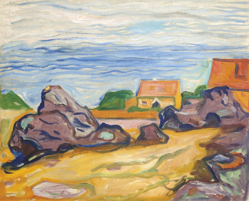 maison à Borre - Edvard Munch