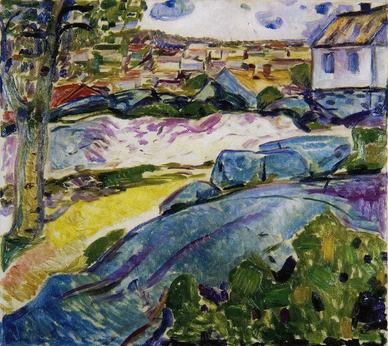 maison à Kragerø - Edvard Munch