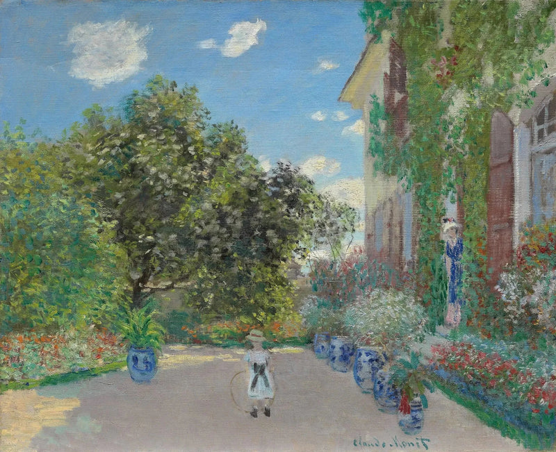 La Maison de l’artiste à Argenteuil W284 – Claude Monet