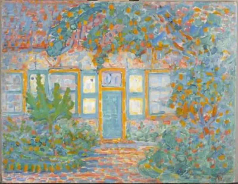Maison au soleil - Piet Mondrian