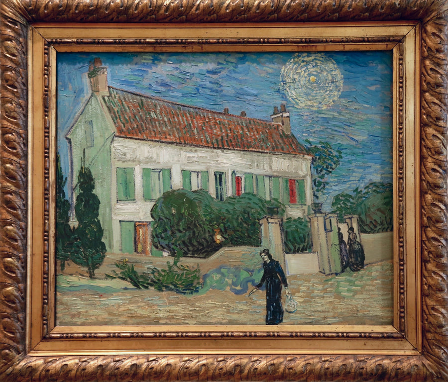 La Maison blanche, la nuit – Vincent van Gogh