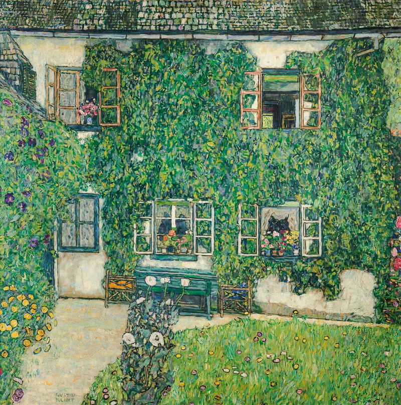 Maison forestière à Weissenbach - Gustav Klimt