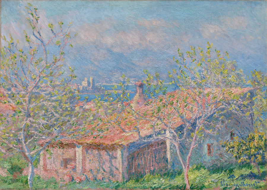 Maison du jardinier à Antibes W1165 – Claude Monet