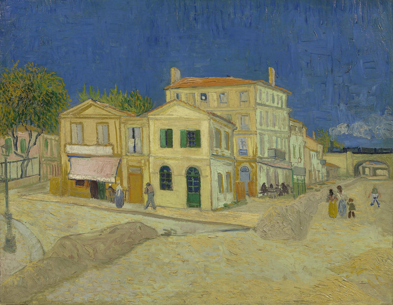 La Maison jaune à Arles, F464 – Vincent van Gogh