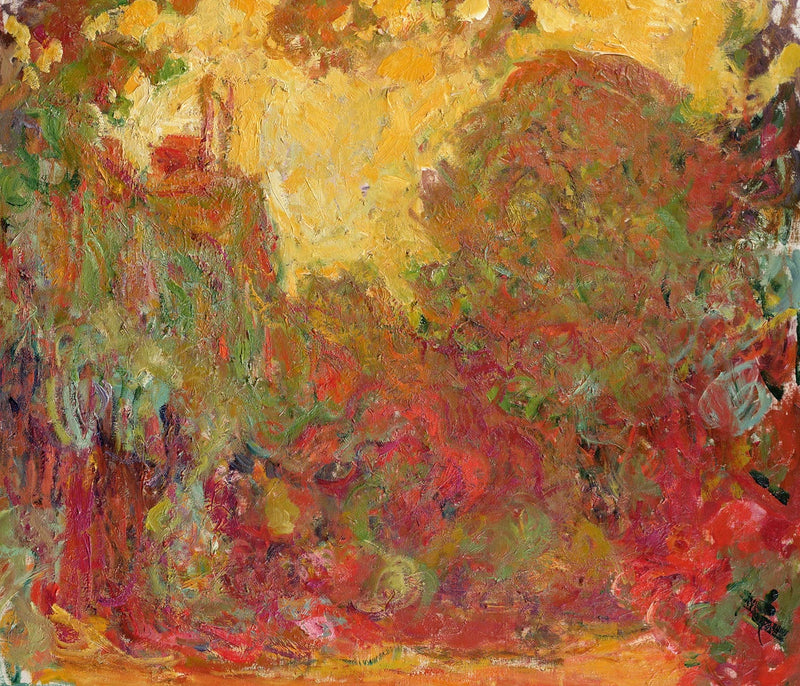 La Maison vue du jardin aux roses – Claude Monet