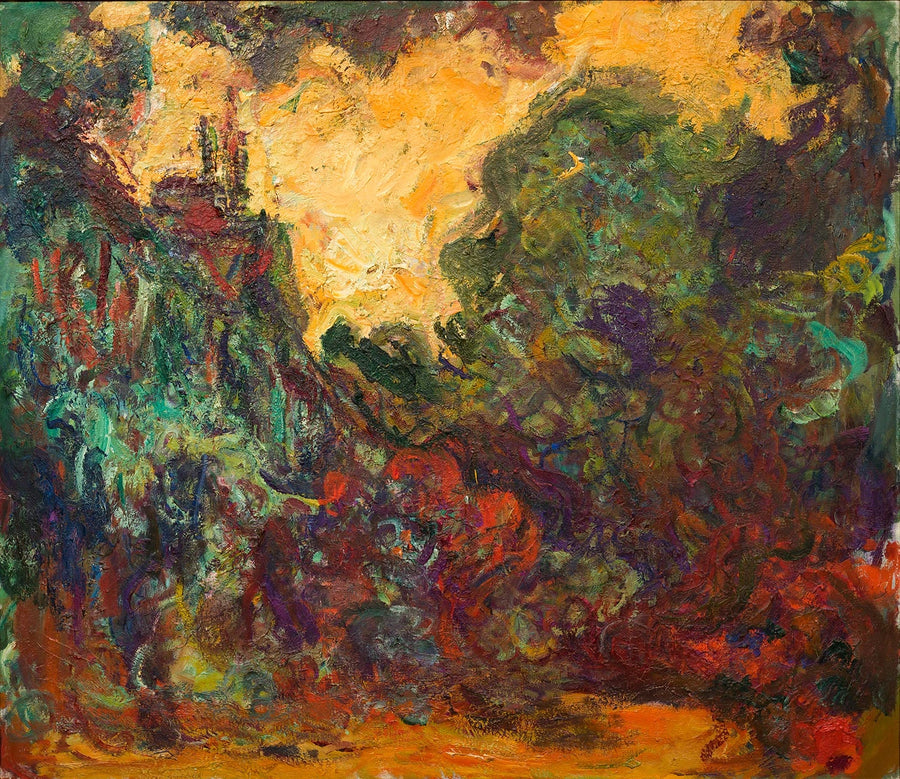 La Maison vue du jardin aux roses – Claude Monet