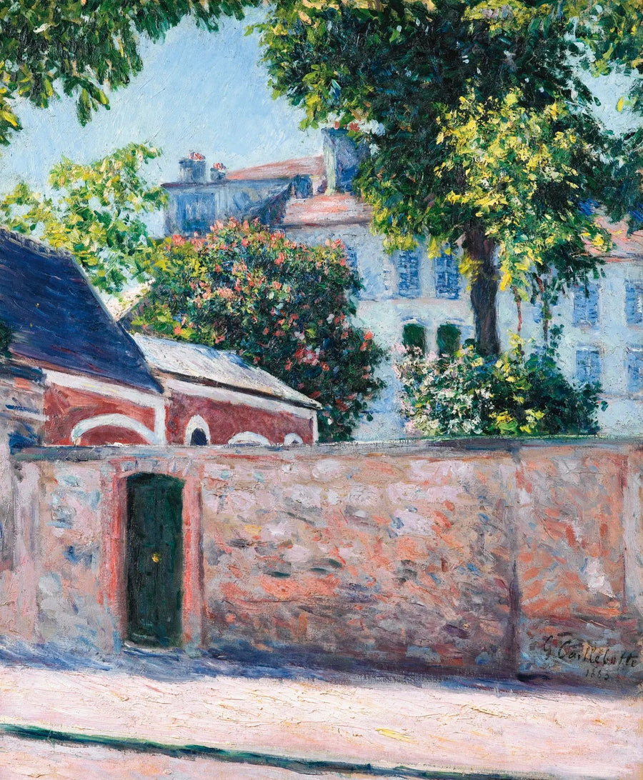 Maisons à Argenteuil - Gustave Caillebotte