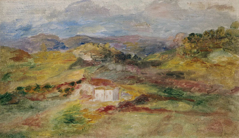 Maisons à Cagnes - Pierre-Auguste Renoir
