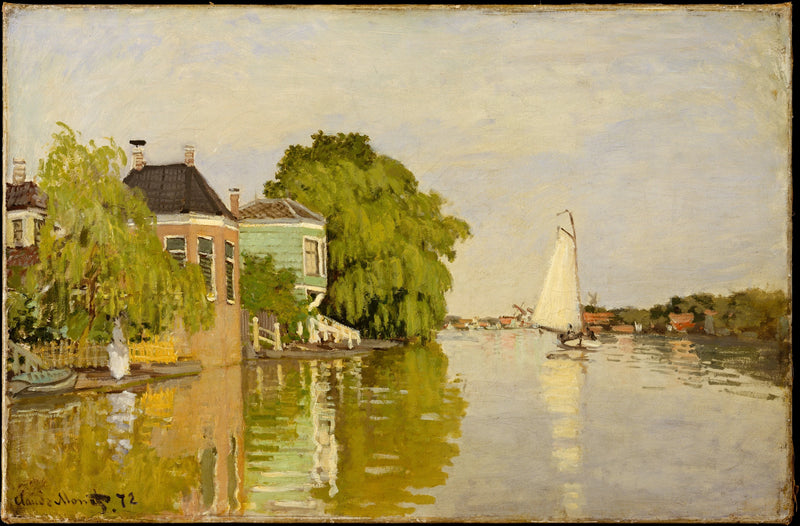 Maisons sur l’Achterzaan W186 – Claude Monet