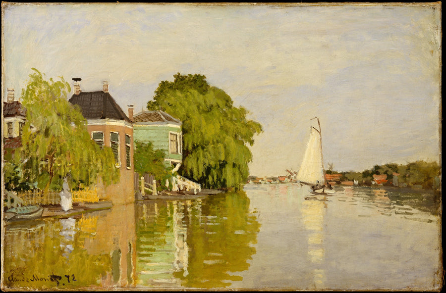 Maisons sur l’Achterzaan W186 – Claude Monet