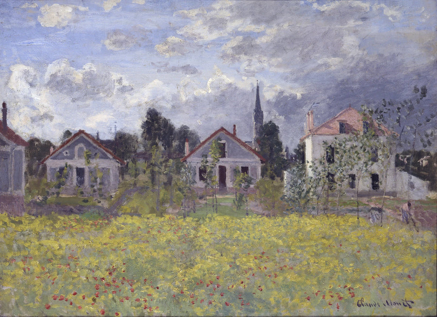 Maisons à Argenteuil W277 – Claude Monet