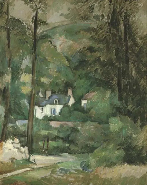 Maisons au Chou, à Pontoise - Paul Cézanne