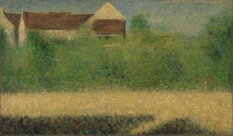 Maisons et jardin - Georges Seurat