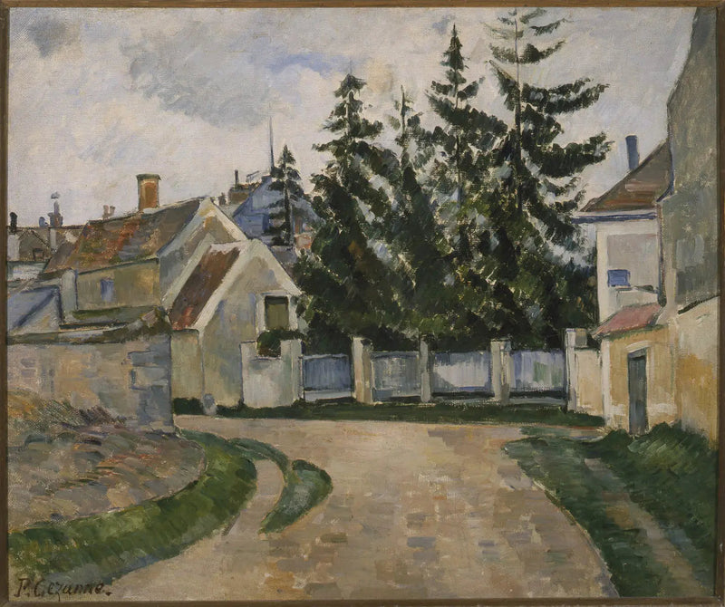 Maisons et sapins - Paul Cézanne