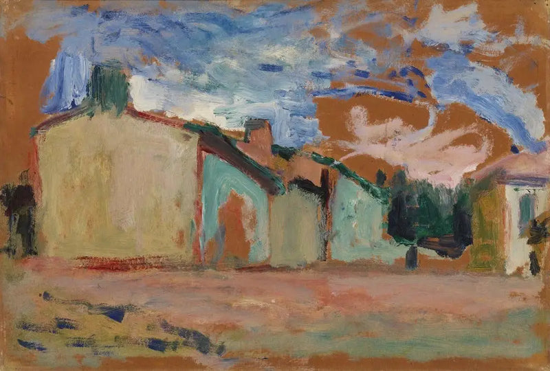Maisons (Fenouillet) [Les Maisons (Fenouillet)] - Henri Matisse