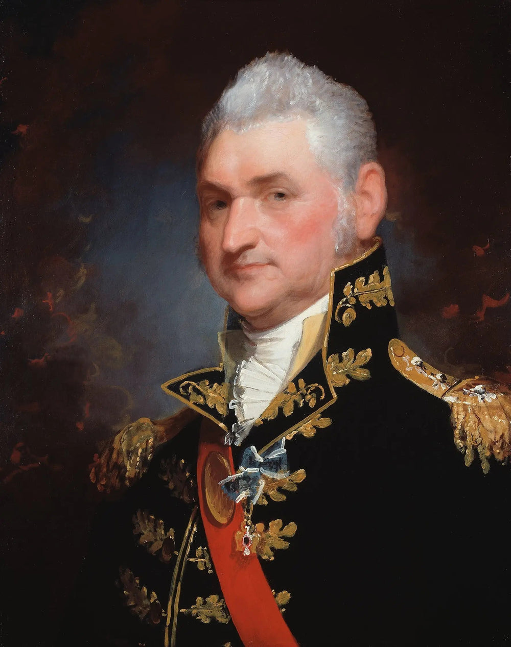 Major-général Henry Dearborn - Gilbert Stuart image 1 reproduction d’œuvre d’art à l’huile