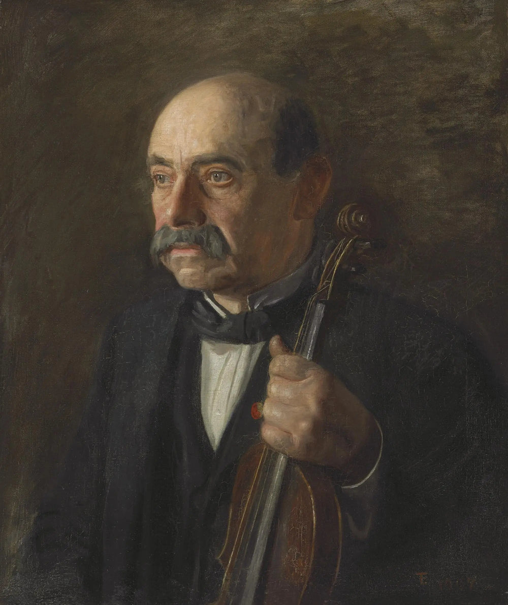 Major Manuel Waldteufel - Thomas Eakins image 1 tableau peint à l’huile sur toile