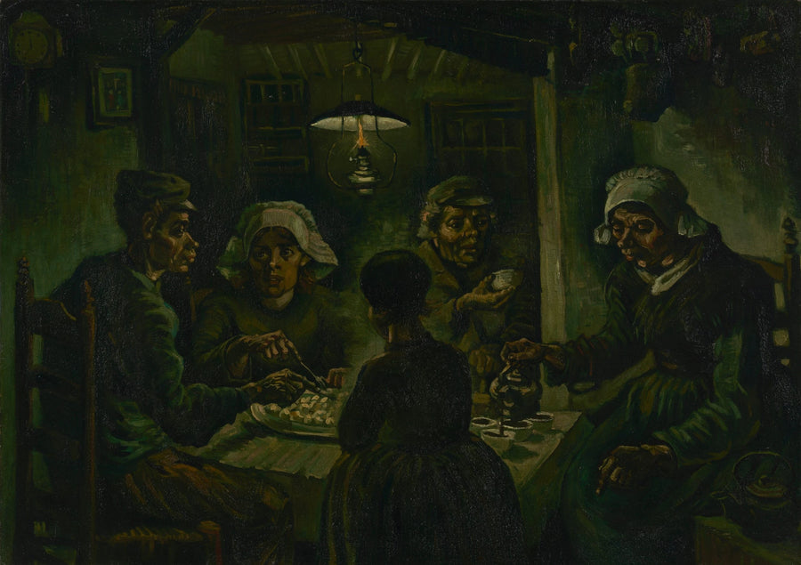 Les Mangeurs de pommes de terre, F82 – Van Gogh