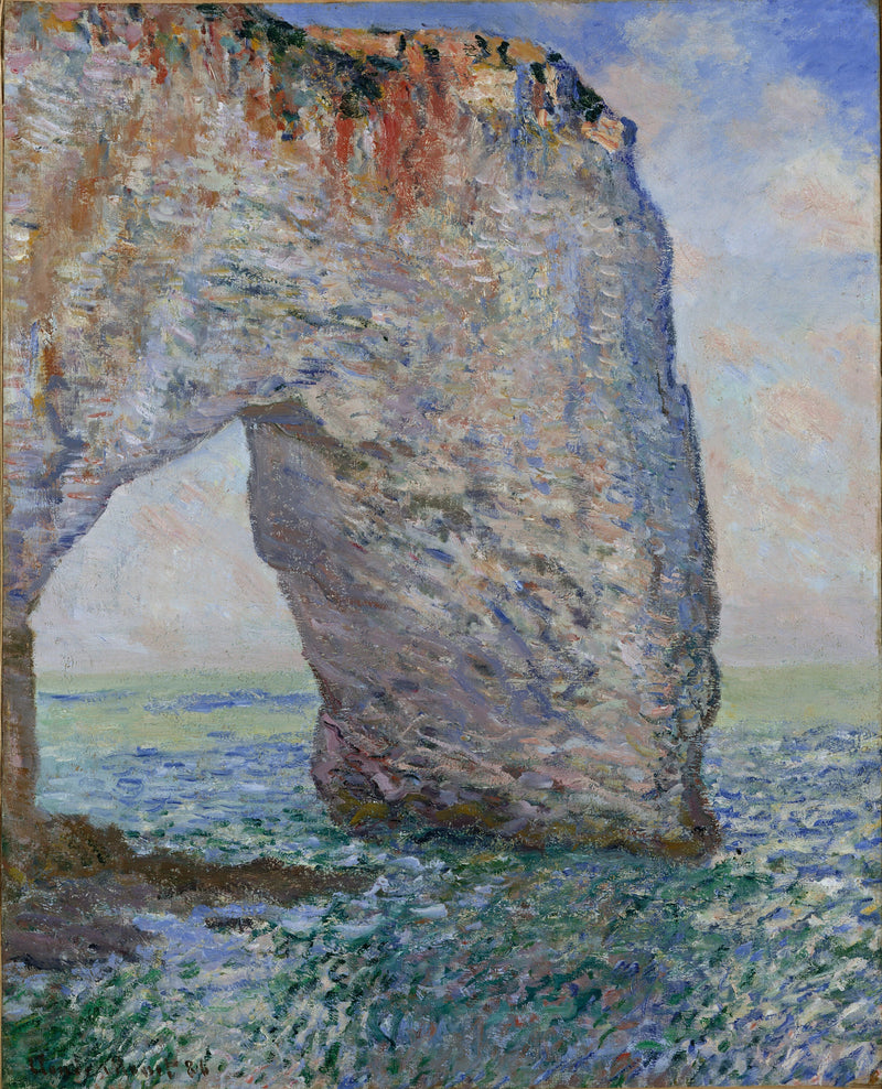 La Manneporte près d’Étretat W1052 – Claude Monet