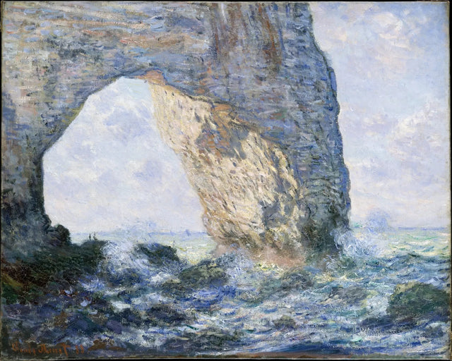 La Manneporte à Étretat W832 – Claude Monet