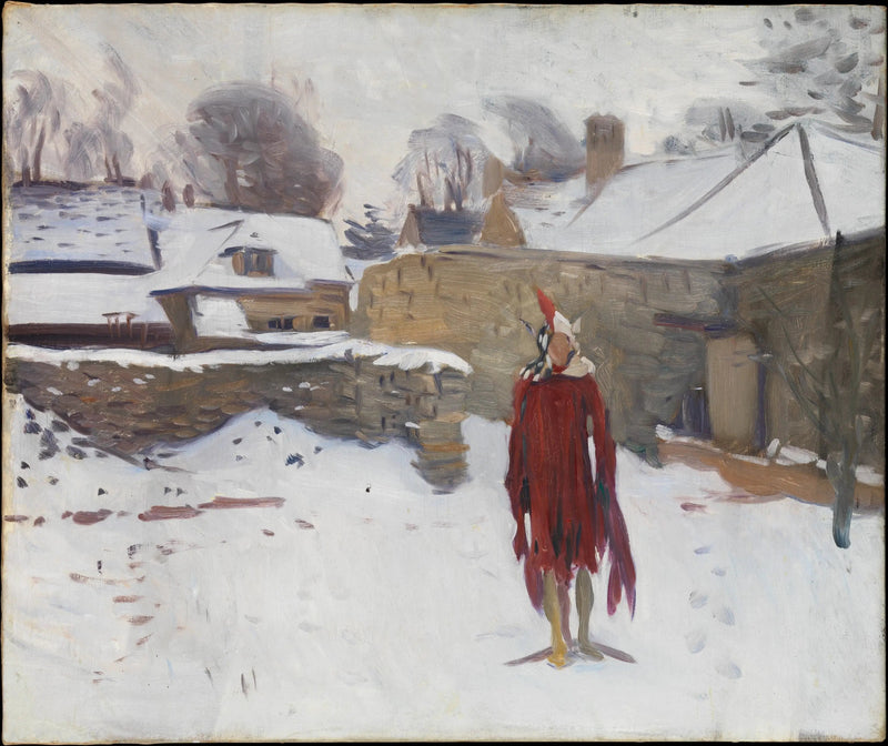 Mannequin dans la neige - John Singer Sargent