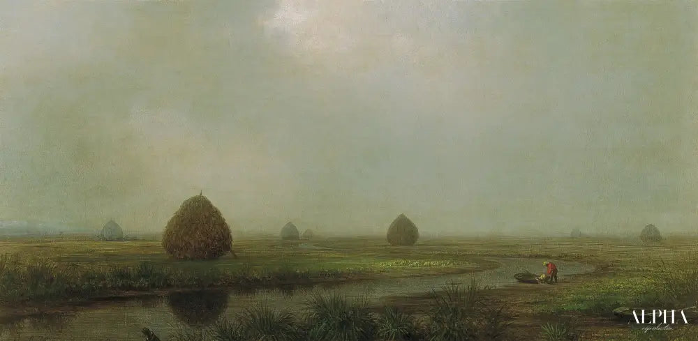 Marais de Jersey - Martin Johnson Heade - Reproductions de tableaux et peintures haut de gamme