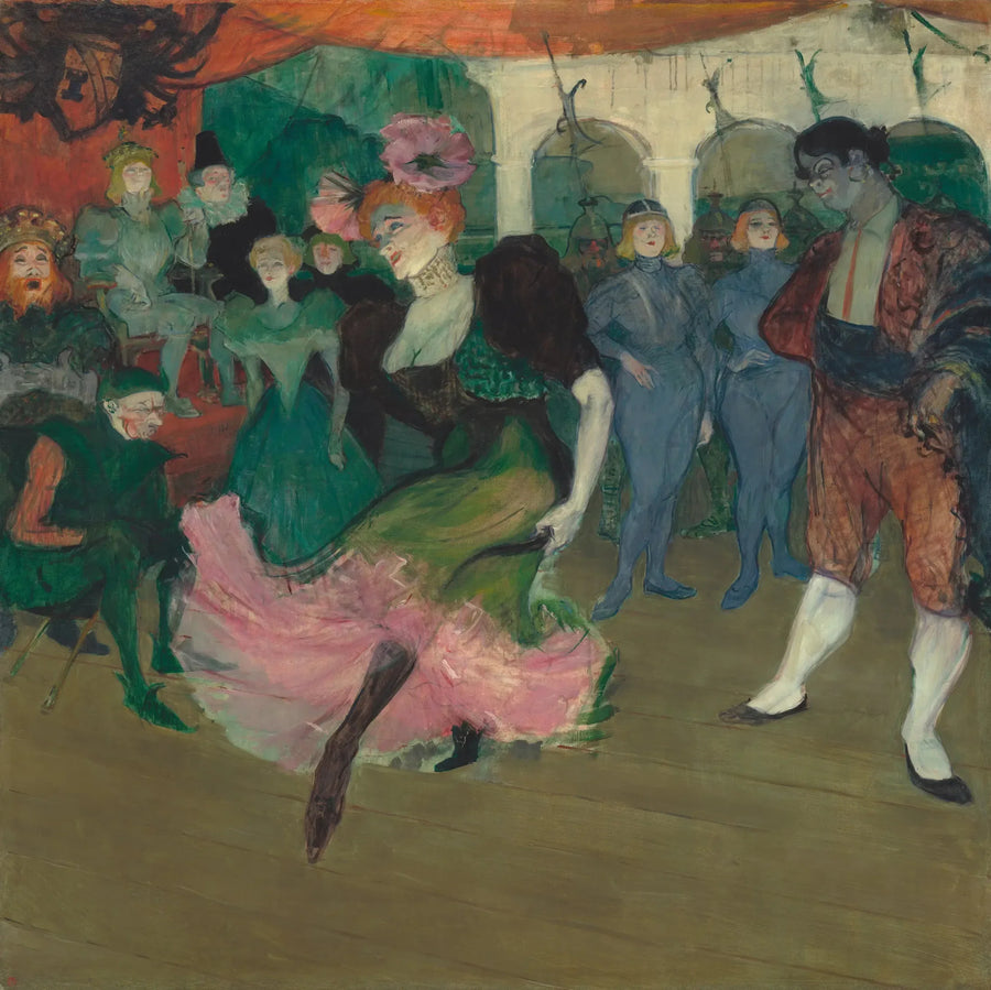 Marcelle Lender dansant le Boléro dans Chilpéric - Henri de Toulouse-Lautrec