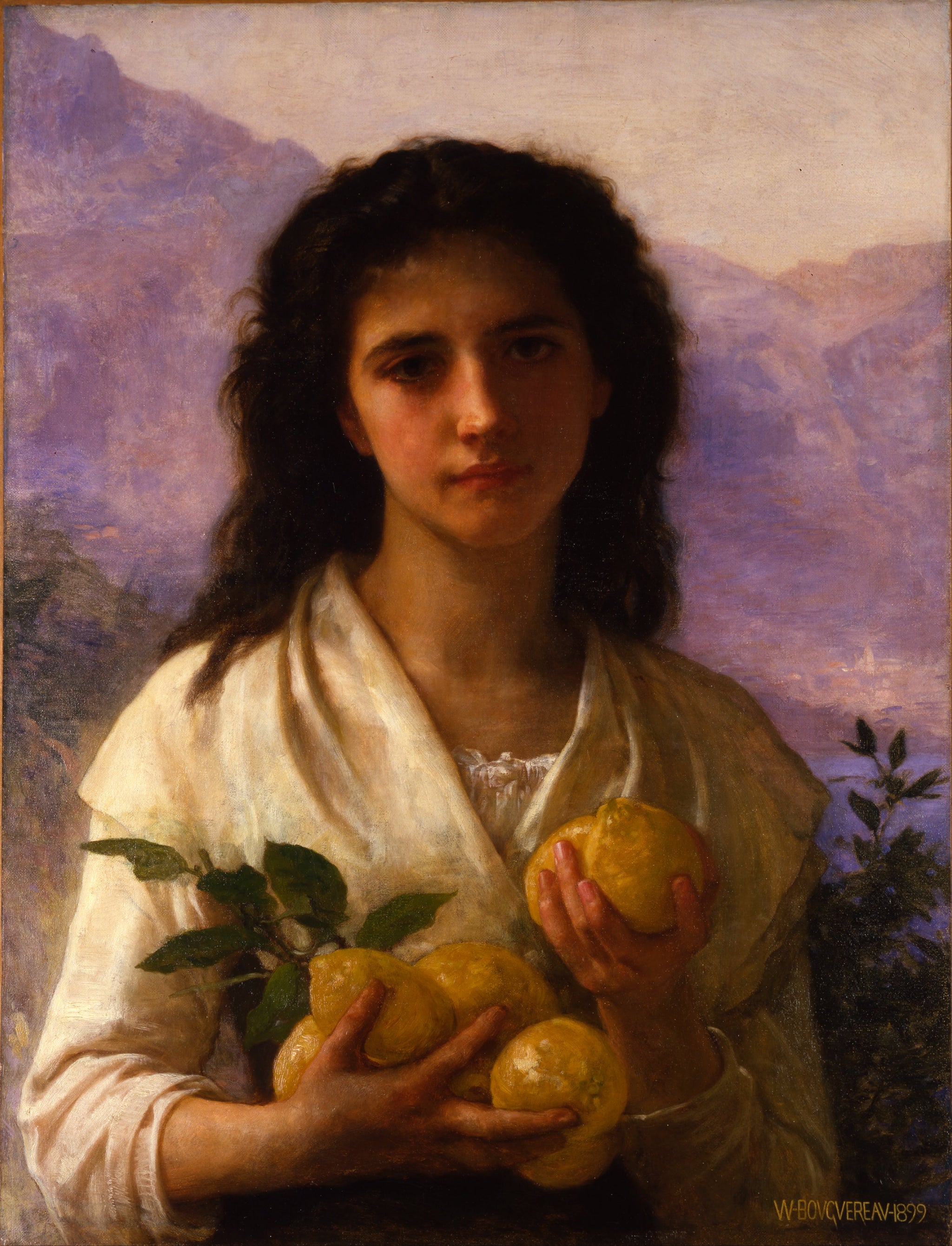 La Marchande de citrons de William-Adolphe Bouguereau
