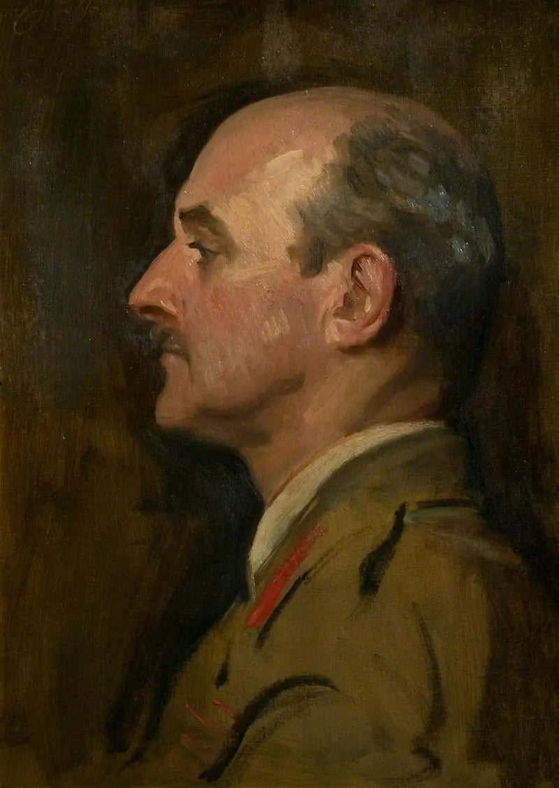 Maréchal vicomte Allenby (1861–1936), GCB, GCMG (esquisse) - John Singer Sargent