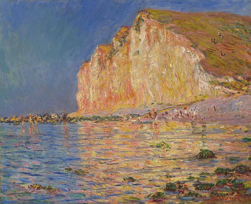Marée basse aux Petites-Dalles - Claude Monet