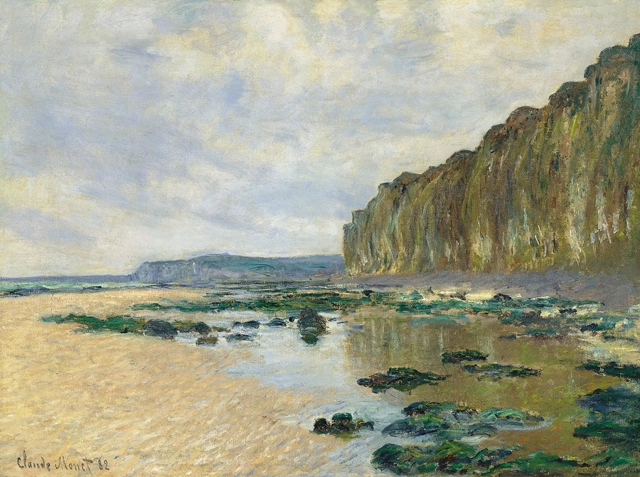 Marée basse devant Varengeville - Claude Monet