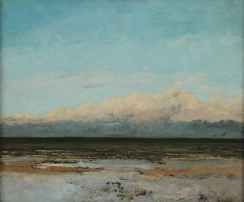 Marée montante - Gustave Courbet