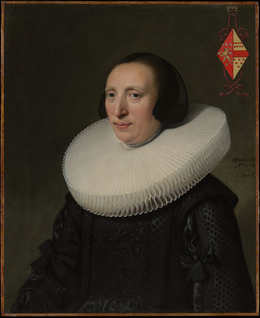 Margaretha van Clootwijk (born about 1580/81, died 1662) - Michiel Jansz. van Mierevelt