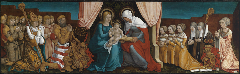 Margrave, mère et enfant - Hans Baldung Grien