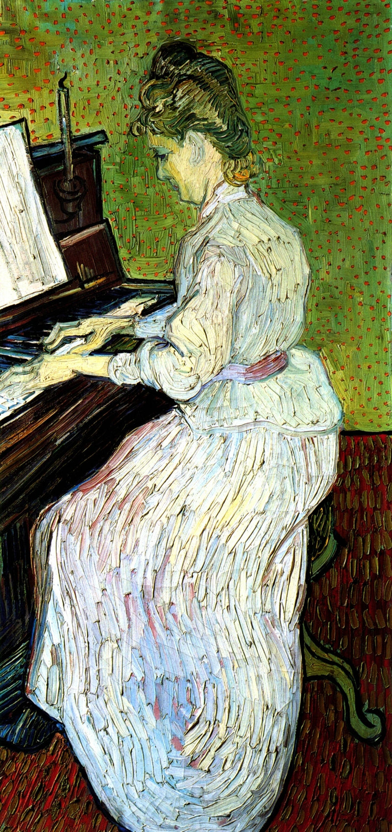 Marguerite Gachet au piano – Vincent van Gogh