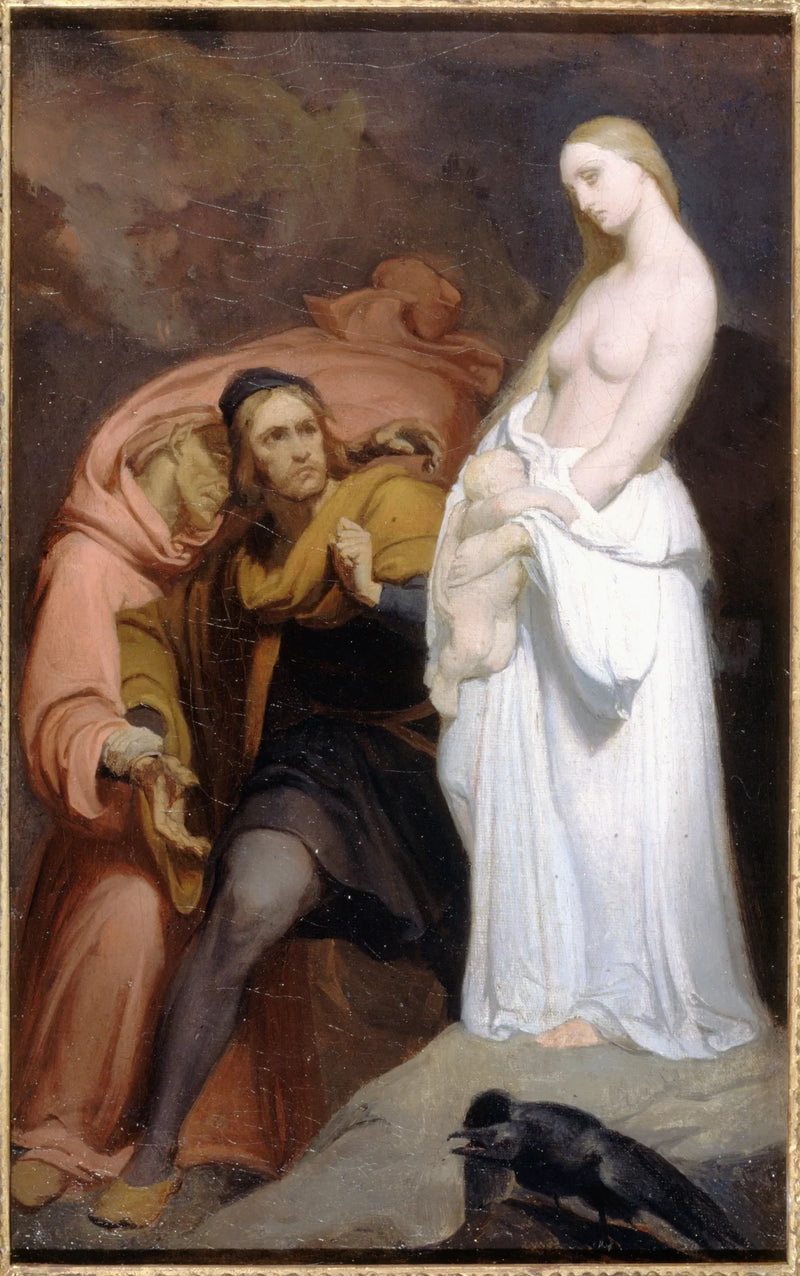 Marguerite locataire fils enfant mort - Ary Scheffer