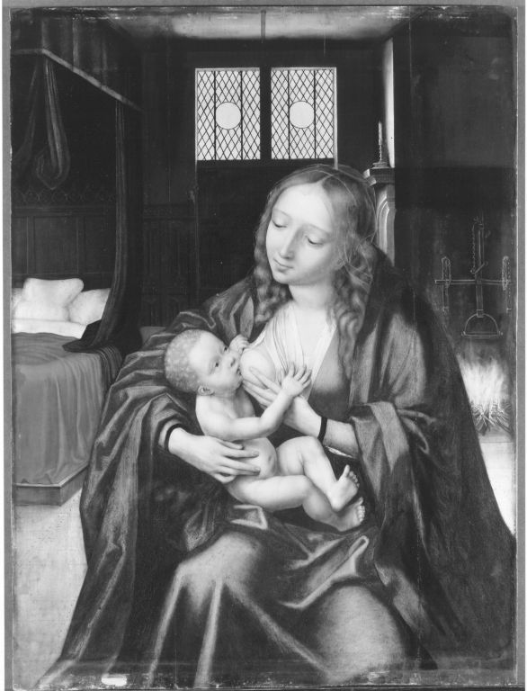 Maria met kind - Quentin Metsys