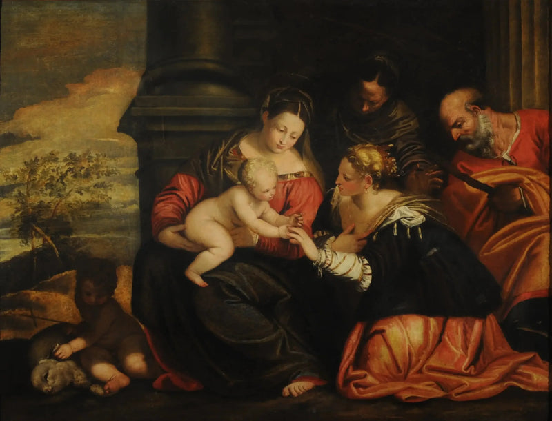 Mariage mystique de sainte Catherine d'Alexandrie - Paul Véronèse