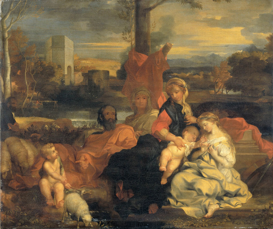 Le mariage mystique de Sainte Catherine - Jacques-Antoine Friquet de Vauroze
