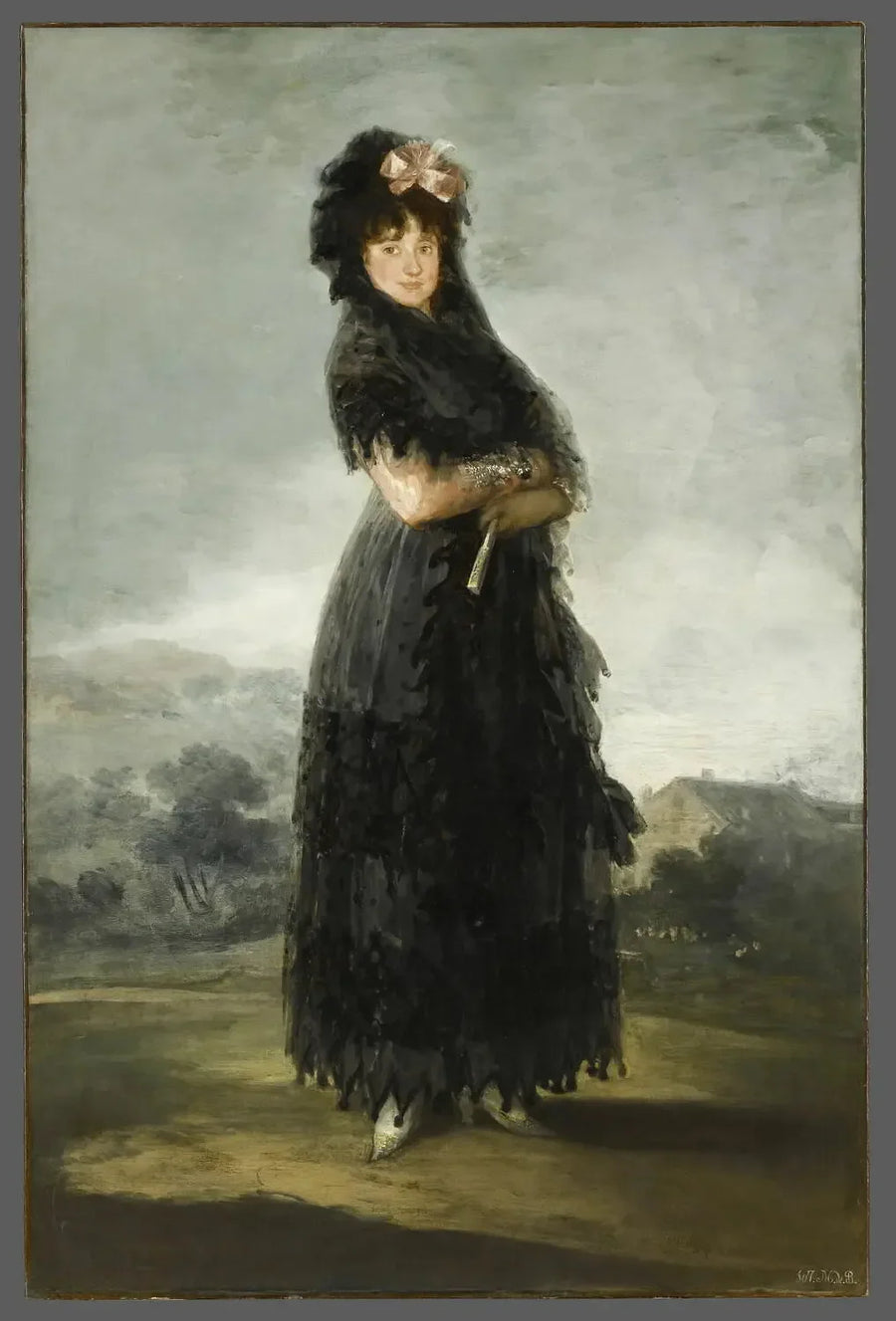 Mariana Waldstein, marquise de Santa Cruz - Francisco de Goya