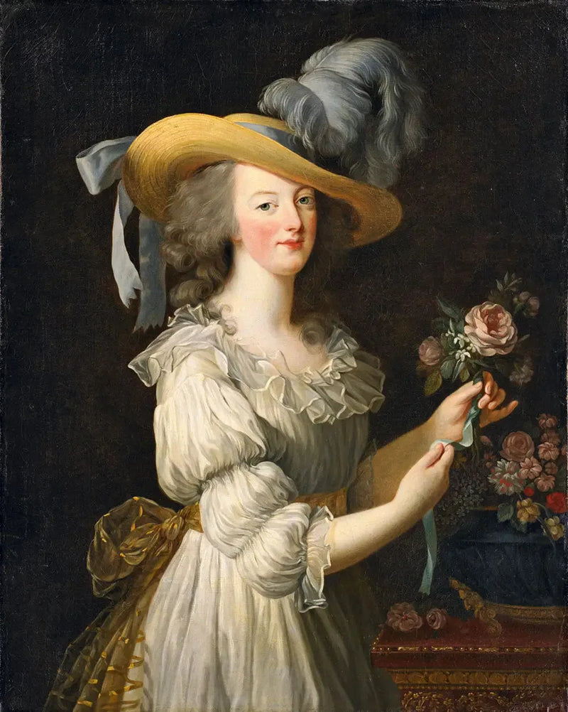 Marie-Antoinette en gaulle - Élisabeth Vigée Le Brun